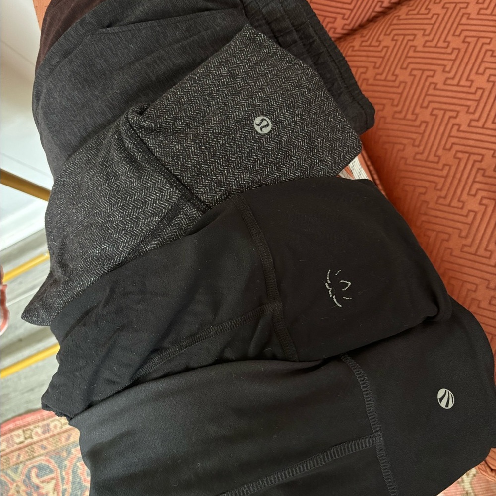 Haul of leggings and athletic pants, lululemon, beyond yoga etc